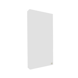 Акустична панель Addictive Sound Schallabsorber Wand Standard для стін та стелі, звукопоглинаюча панель класу A зі звукоізоляційною ватою, 100x50x11 см, світло-сірий
