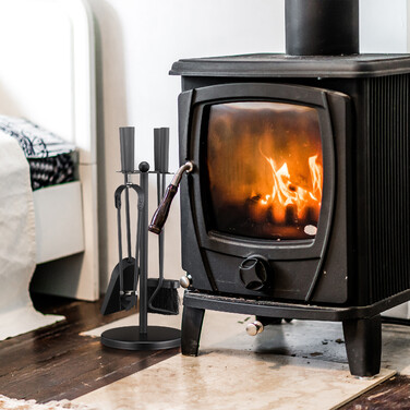 Relaxdays 5-piece Fireplace Set