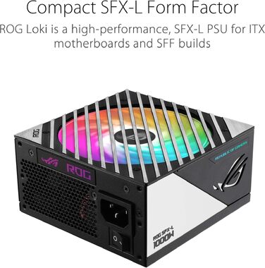 Блок живлення ASUS ROG Loki SFX-L 1000W Platinum, чорний