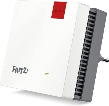 Повторювач Wi-Fi AVM FRITZ!Repeater 1200 AX International, Mesh, Wi-Fi 6, до 2400 Мбіт/с (5 ГГц), до 600 Мбіт/с (2.4 ГГц), точка доступу Wi-Fi, WPS, міжнародна версія