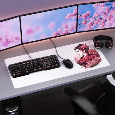 Килимок для миші CSL Titanwolf XXL 900x400mm - великий ігровий килимок для миші з покращеною точністю та швидкістю