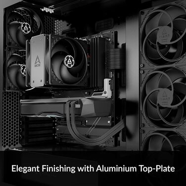 Arctic Freezer 36 - кулер для CPU з Push-Pull, Intel & AMD, 2 x 120 мм вентилятори, 4 Heatpipes, MX-6 термопаста