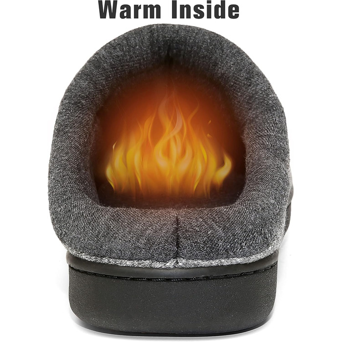 Тапочки жіночі Mishansha Herren зимові, халатні, з меморі-піною, антиковзкі, розмір 36-49 (світло-сірий, 37 EU)