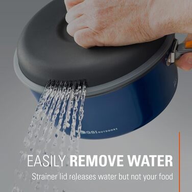 Набір кухонного посуду GSI Outdoors Bugaboo Base Camper для кемпінгу, Seit 1985, універсальний розмір (L)