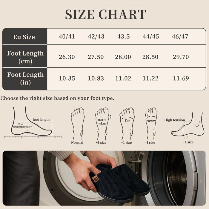 Тапочки чоловічі WateLves з корду та піною Memory Foam, антиковзкі, теплі, зручні, смугасті, чорні, 42/43 EU