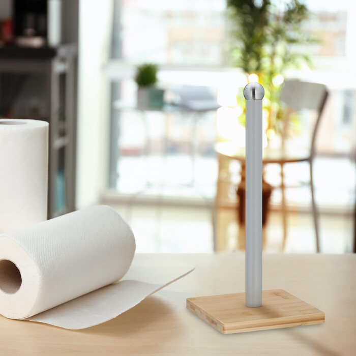 Relaxdays Square Kitchen Roll Holder