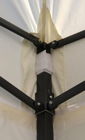 All Seasons Gazebos Pavilion, 2 x 2 m, robust, completely waterproof (Cream)