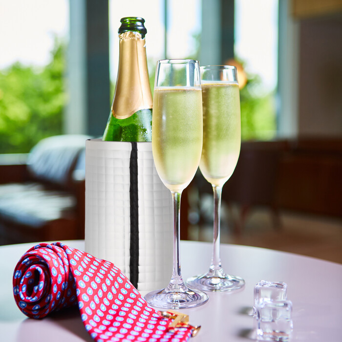Relaxdays Stainless Steel Wine Cooler