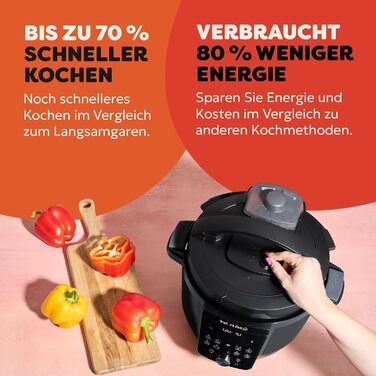 Instant Pot Plus 9-в-1: мультиварка, сковорода, рисоварка, йогуртниця, су-вид, 5.7 л, нержавіюча сталь, WiFi