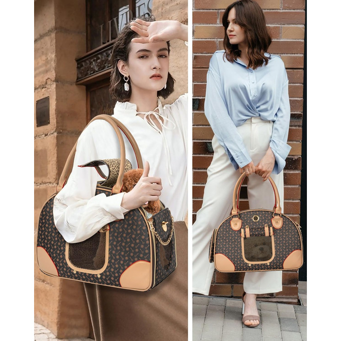 Транспортна сумка для собак та котів, 42 x 18 x 31 см, до 4 кг, для подорожей