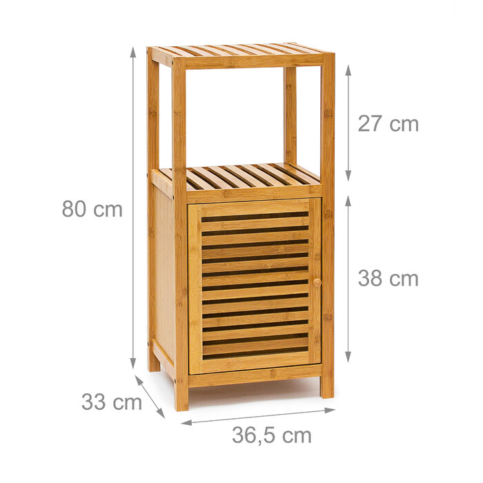 Relaxdays Bamboo Birdcage with Door