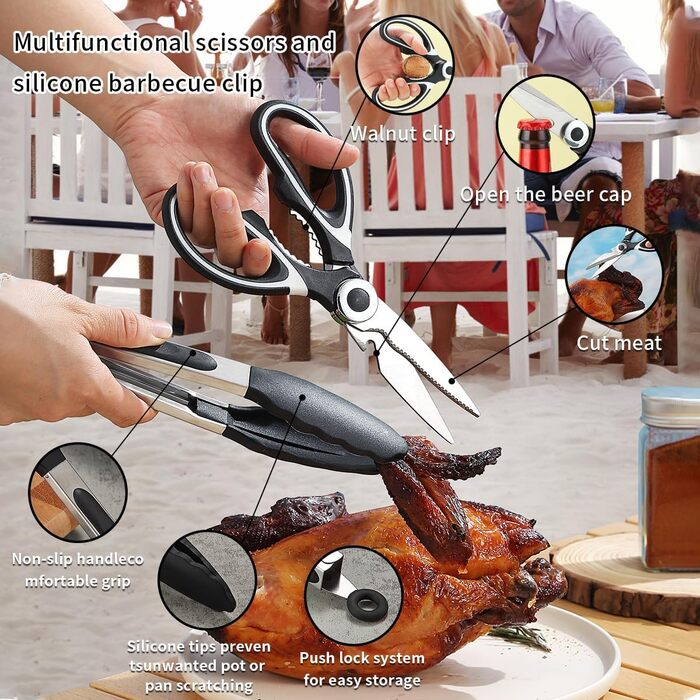 Berglander Camping Essentials, Camping Cookware Utensil Set, Camping Accessories Gear Must-Haves, come with camping cutlery sets, plates, and cups, ideal for outdoor stoves, picnics, and grilling.