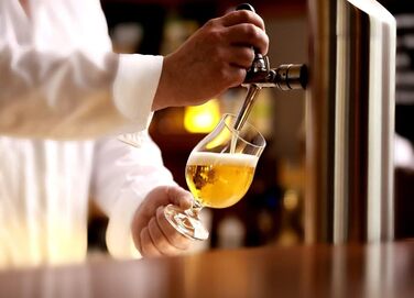 Набір пивних келихів Stölzle Lausitz Berlin 6 шт, 390 мл – для Pilsner та іншого пива, кришталь, Німеччина