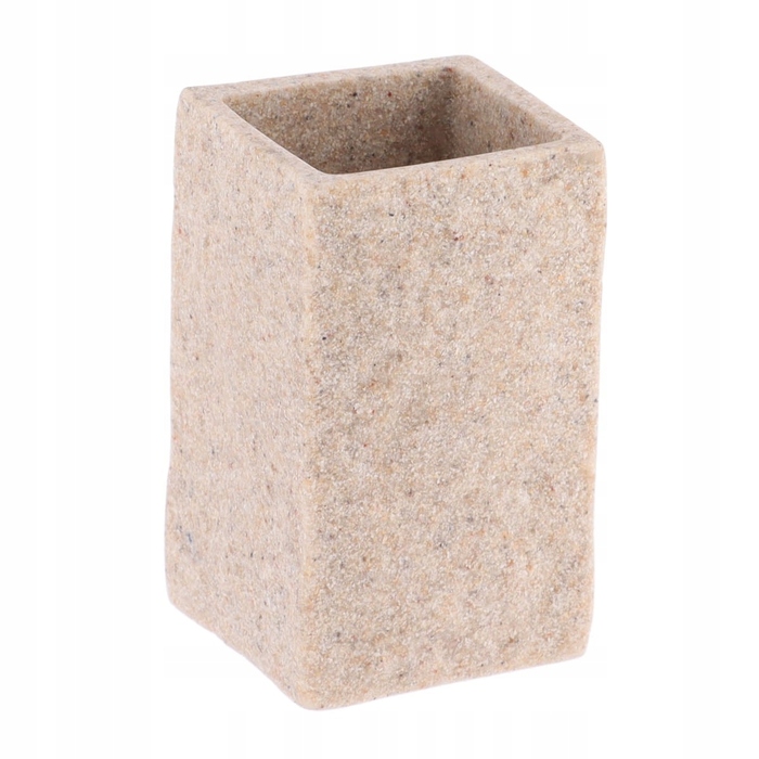 Набір аксесуарів для ванної кімнати STONE (4 предмети): ершик для туалету та дозатор