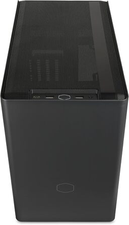 Корпус Mini-ITX Cooler Master NR200P V2 білий: скло, вертикальне розташування GPU, PCIe 4.0, USB 3.2 Gen 2x2, 120 мм вентилятор