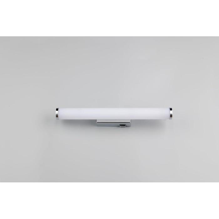 Trio Leuchten LED Bathroom Wall Light Mattimo 283274106, Metal Chrome, White Plastic, 4.3 Watt LED
